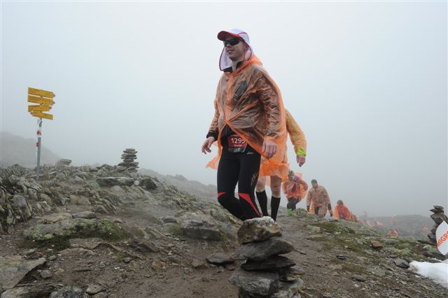 Markus Weimar kurz vor dem  Sertigpass