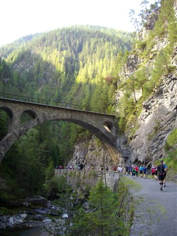 Schlucht Swissalpine